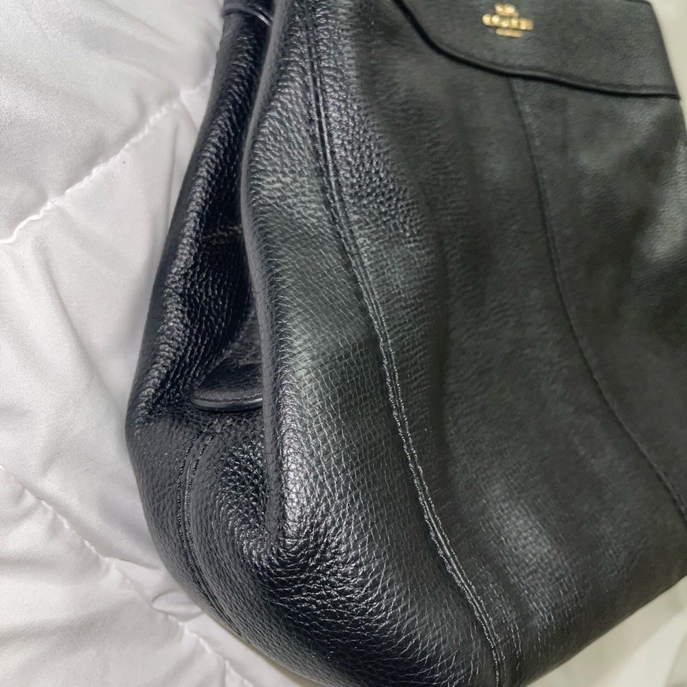 Coach Lexy Pebbled Leather Purse F28997